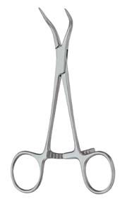 Bone Clamp, Curved, Extra Long Ratchet, 5 3/4" (14.5 Cm)